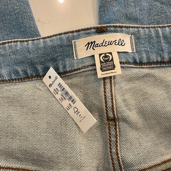 NWT Madewell The Plus Curvy Perfect Vintage Jean in Coffey Wash: Worn-In Edition - Picture 8 of 14